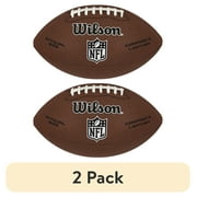 (2 pack) Wilson NFL Limited Recreational Football - Brown, Official Size