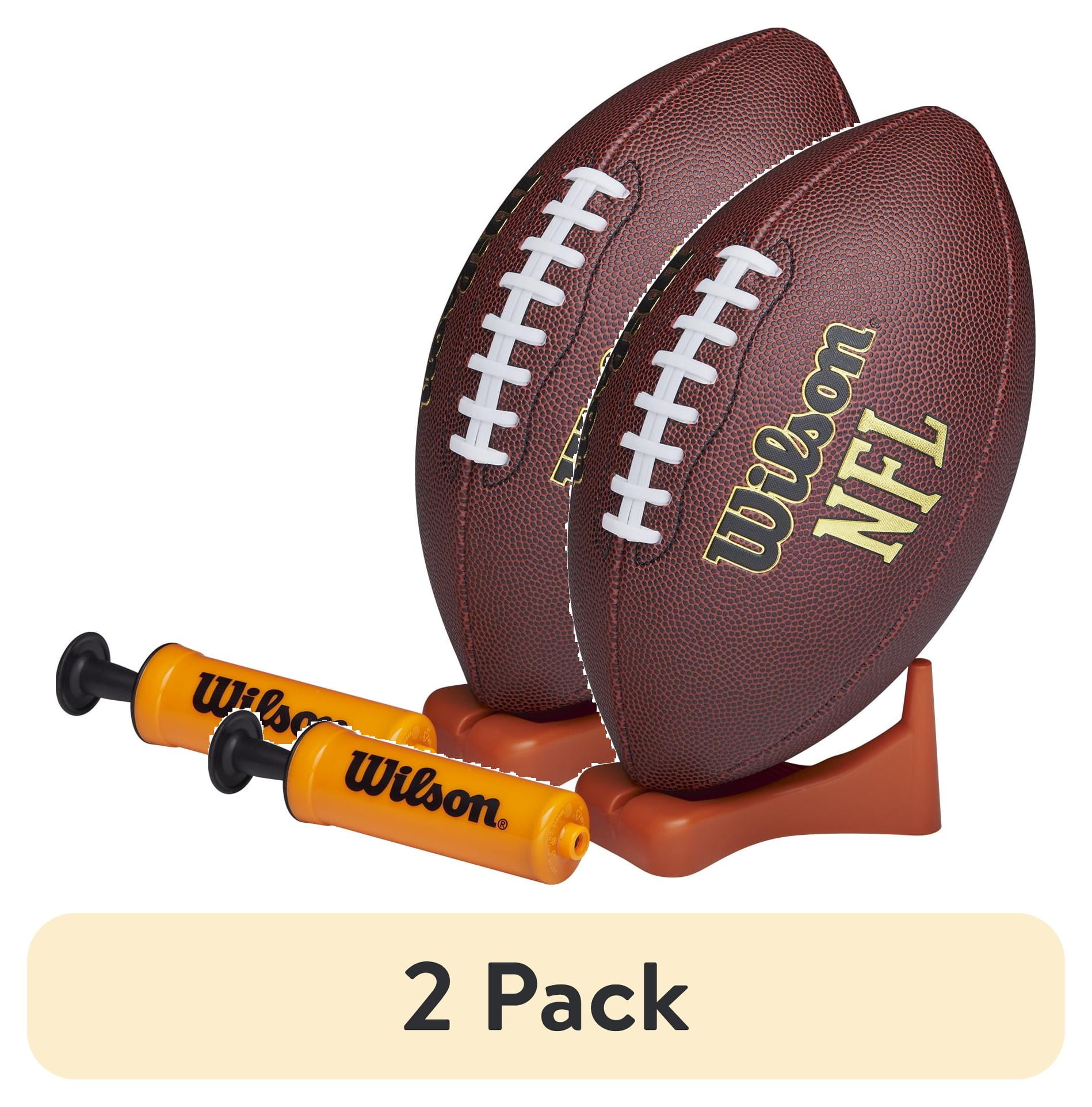 Wilson NFL Tailgate Time Football with Pump and Tee, Junior