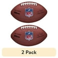 thumbnail image 1 of (2 pack) Wilson NFL The Duke Replica Football - Brown, Official Size, 1 of 6