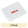 thumbnail image 1 of (2 pack) Wilson Sporting Goods Sports Performance Wristband, White, 1 of 6