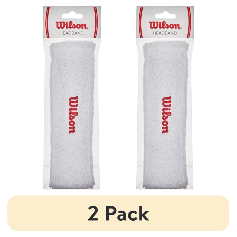 Wilson Sports Performance Headband - Absorbent Terry Knit