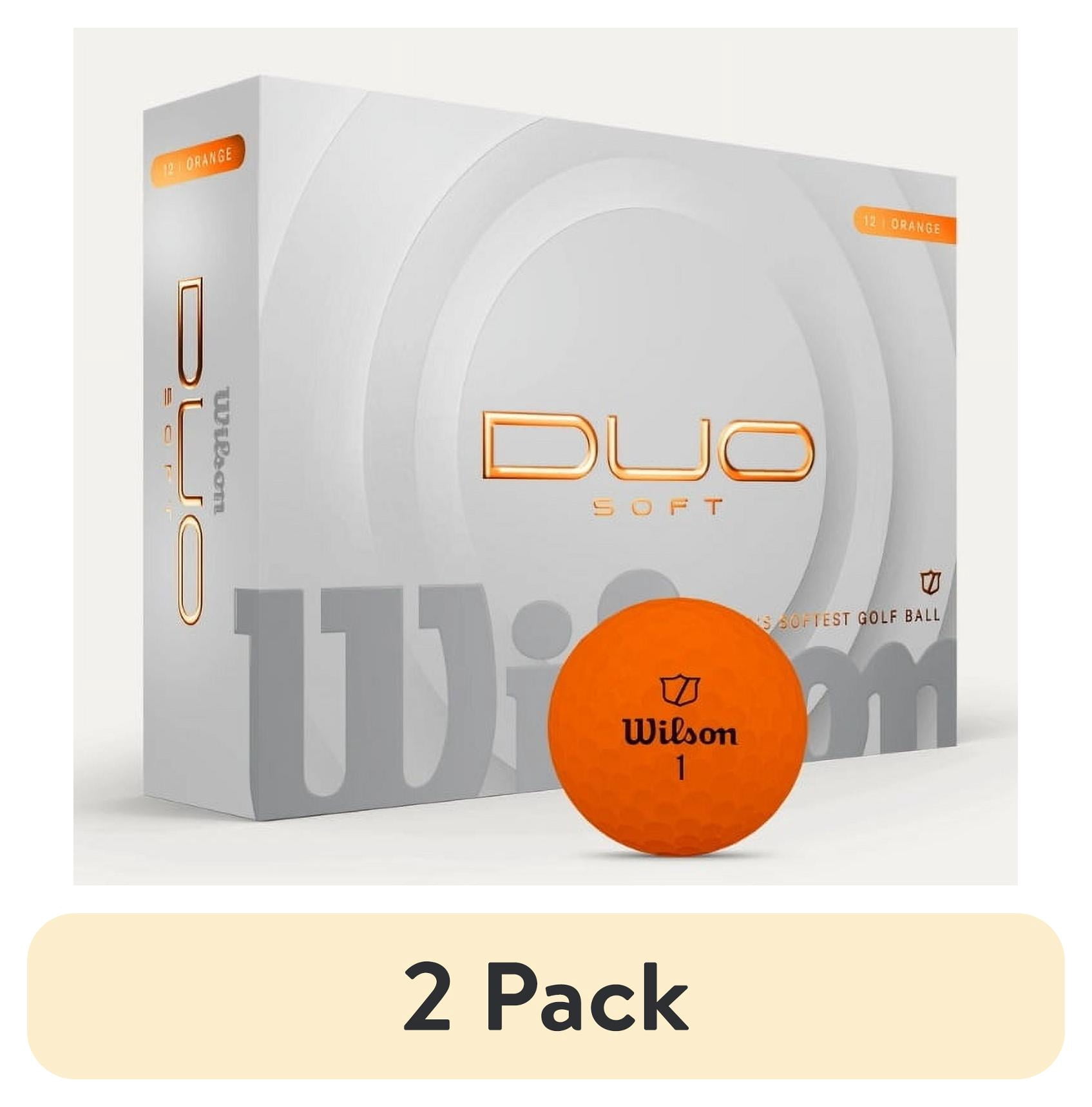 (2 pack) Wilson 2025 Duo Soft Golf Balls