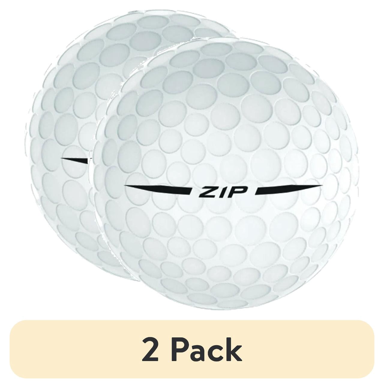 (2 pack) Wilson Staff Zip Golf Balls 24-Ball Pack White