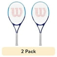 thumbnail image 1 of (2 pack) (2 pack) Wilson Tour Slam Lite Adult Tennis Racket - Blue, 112 Sq. In., 10.3 Ounces, 1 of 3