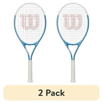 (2 pack) Wilson Ultra Power XL 112 Tennis Racket - Blue/White, Grip Size 3 - 4 3/8"
