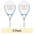 thumbnail image 1 of (2 pack) Wilson Ultra Power XL 112 Tennis Racket - Blue/White, Grip Size 3 - 4 3/8", 1 of 7