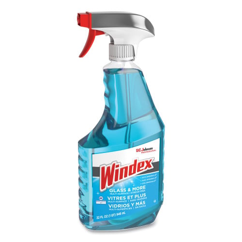 (2 pack) Windex Ammonia-D Glass Cleaner, Fresh, 32 oz Spray Bottle, Each
