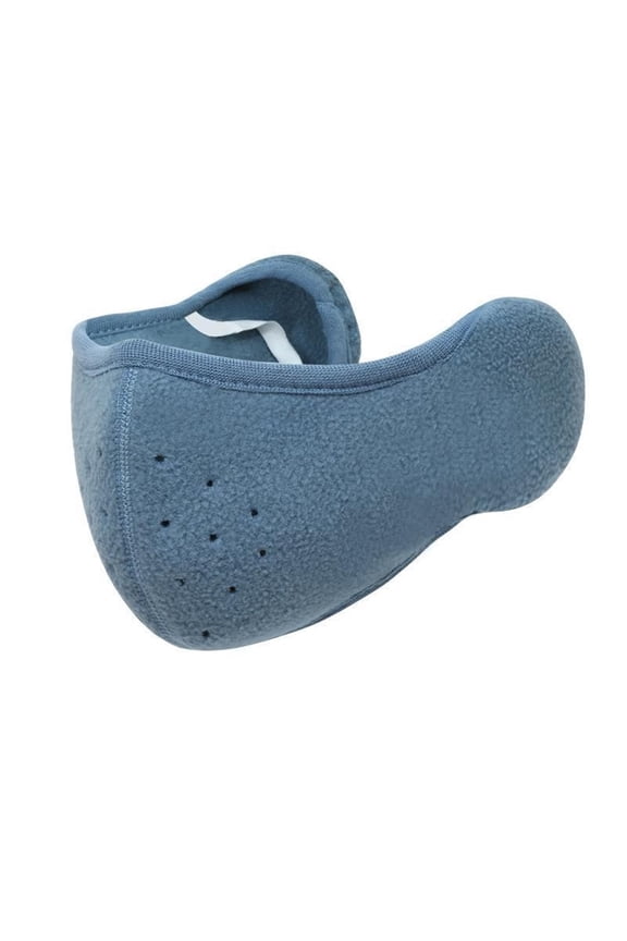 2 pack Winter Face Mask, Warm Windproof Earmuffs Mask, Wind Protection for Cold Weather Breathable, Washable Reusablemisty blue
