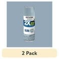 thumbnail image 1 of (2 pack) Winter Gray, Rust-Oleum American Accents 2X Ultra Cover Gloss Spray Paint-327900, 12 oz, 1 of 11