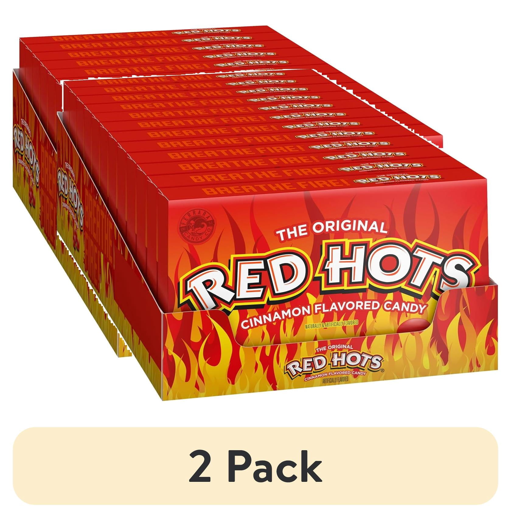 Wonka Red Hots, Cinnamon Flavored Hard Candy, 5.5 Ounce Theater