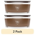 thumbnail image 1 of (2 pack) WoodWick Ellipse Scented Candle, Humidor, 16 oz, 1 of 9