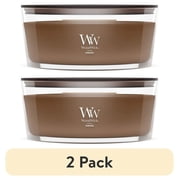 2 pack WoodWick Ellipse Scented Candle, Humidor, 16 oz