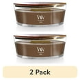 thumbnail image 1 of (2 pack) WoodWick Ellipse Scented Candle, Humidor, 16 oz, 1 of 6