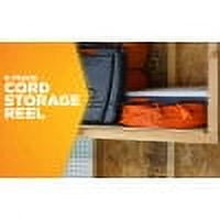 (2 pack) Woods Heavy Duty 2803 CORDSTOR Mountable Black H-Wrap Extension Cord Holder