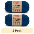 thumbnail image 1 of (2 pack) Lion Brand Wool-Ease Recycled Royal Blue 632-109P Medium Yarn, 1 of 8