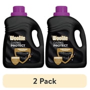 2 pack Woolite Darks Defense Liquid Laundry Detergent   Protects Dark Clothes from Fading, 66 Loads, 100oz