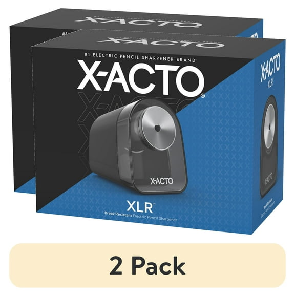 X-ACTO(R) XLR(TM) Electric Pencil Sharpener, Black, 1818