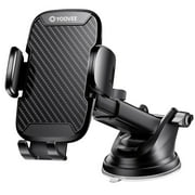 (2 pack) YOOVEE Universal Car Phone Holder Upgraded 360° Rotatable for Dashboard, Windshield & Air Vent Mount for 4.0"-7.0" Phones (iPhone, Google Pixel, Samsung Galaxy, Motorola,etc)
