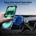 thumbnail image 1 of (2 pack) YOOVEE Universal Magnetic Phone Mount with Magnetic Disc, 360° Rotation, Air Vent Holder, Super Strong Magnet, Black, 1 of 9