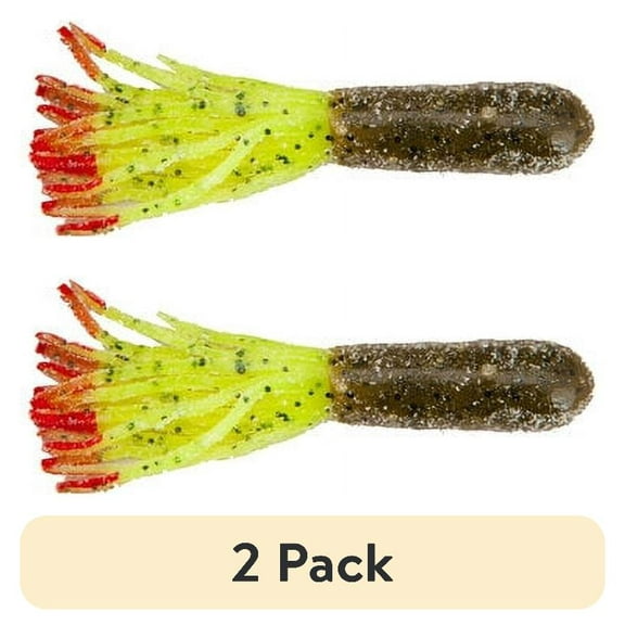 (2 pack) YUM Plastic Tubes Fishing Soft Bait Assortment
