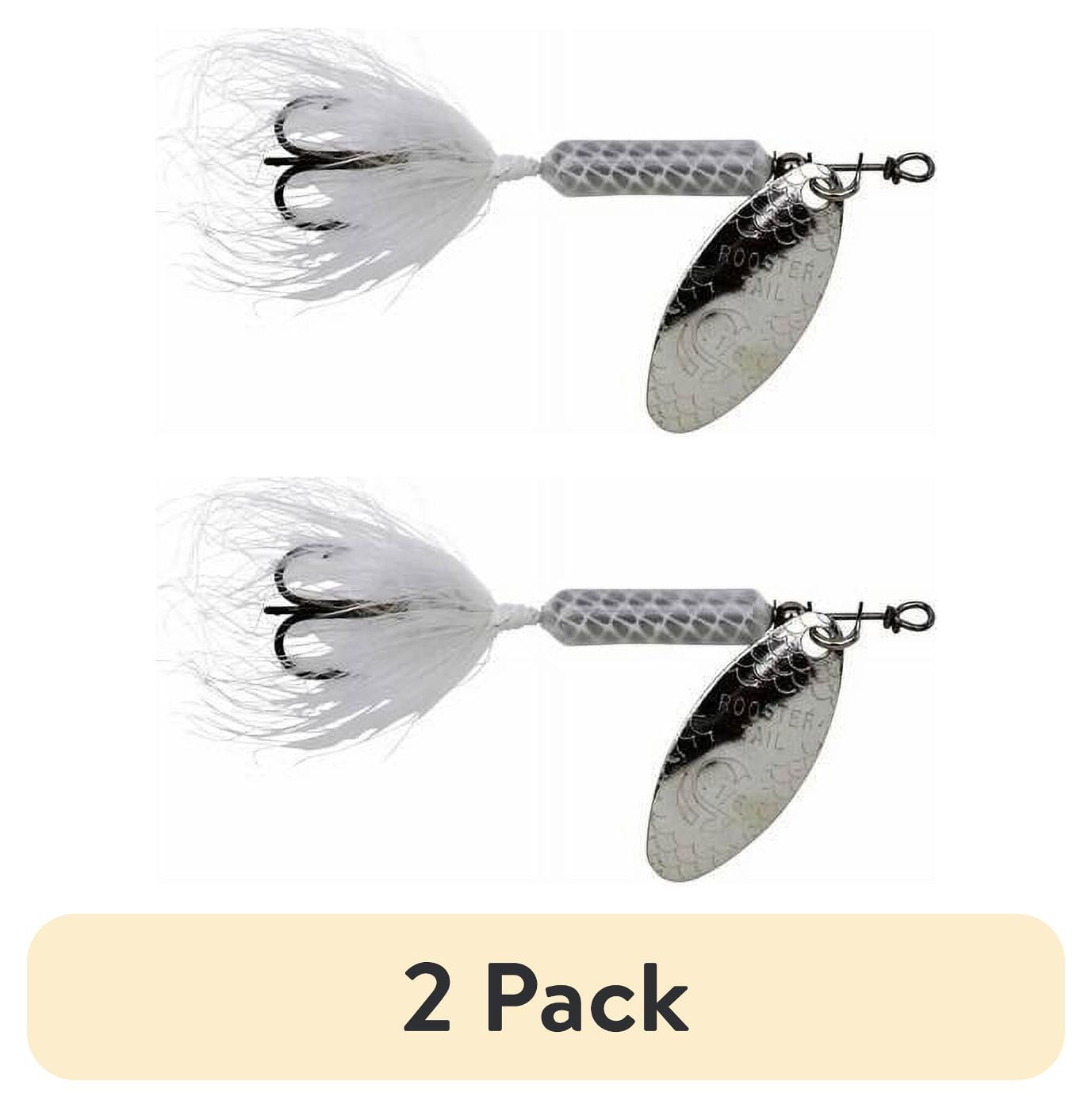 (2 pack) Yakima Bait Original Rooster Tail, Inline Spinnerbait Fishing Lure, 1/16 oz