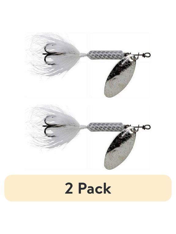 (2 pack) Yakima Bait Original Rooster Tail, Inline Spinnerbait Fishing Lure, 1/16 oz
