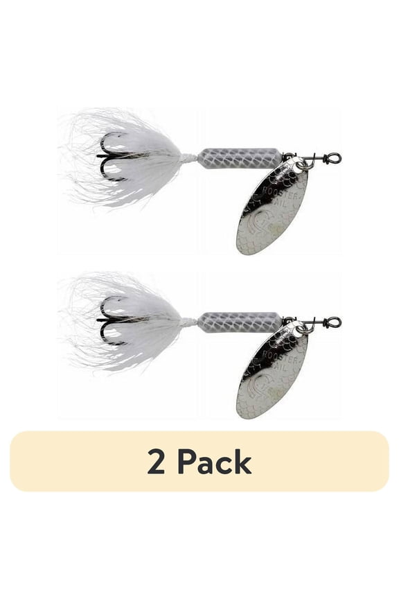 (2 pack) Yakima Bait Original Rooster Tail, Inline Spinnerbait Fishing Lure, 1/16 oz