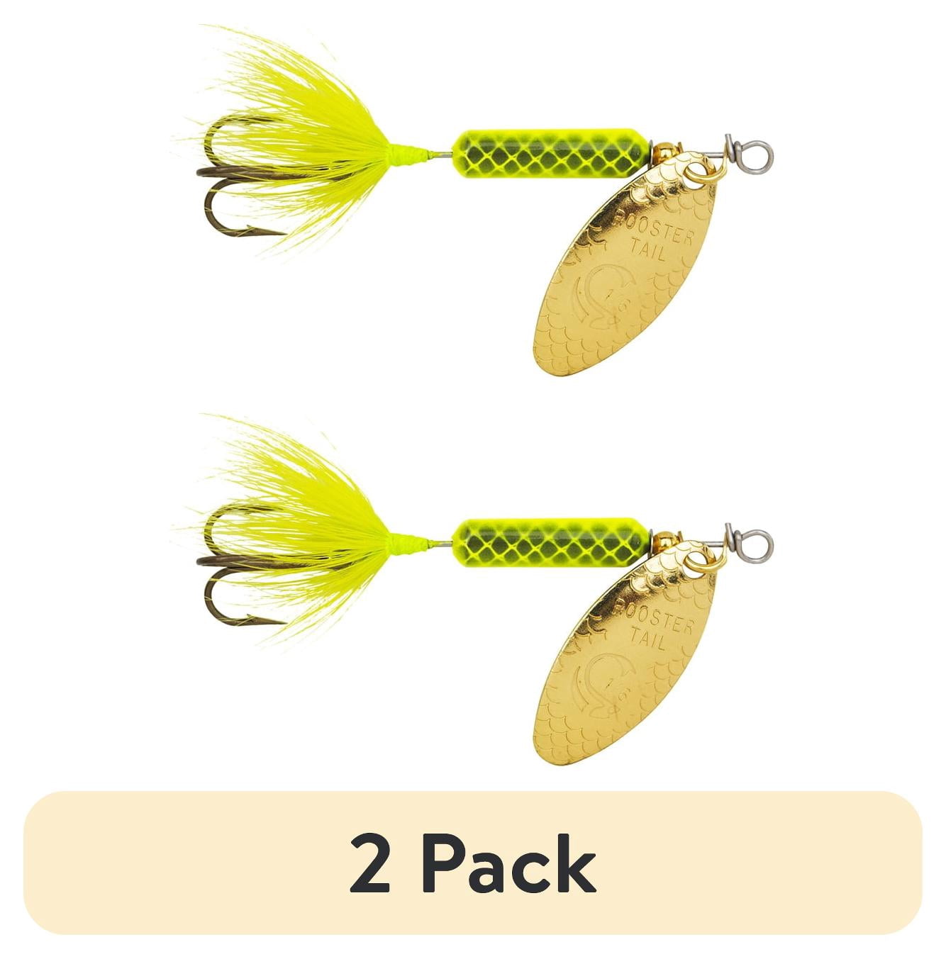 2 pack) Yakima Bait Original Rooster Tail, Inline Spinnerbait Fishing Lure, 1/16 oz - Walmart.com 2 pack) Yakima Bait Original Rooster Tail, Inline Spinnerbait Fishing Lure, 1/16 oz - Walmart.com