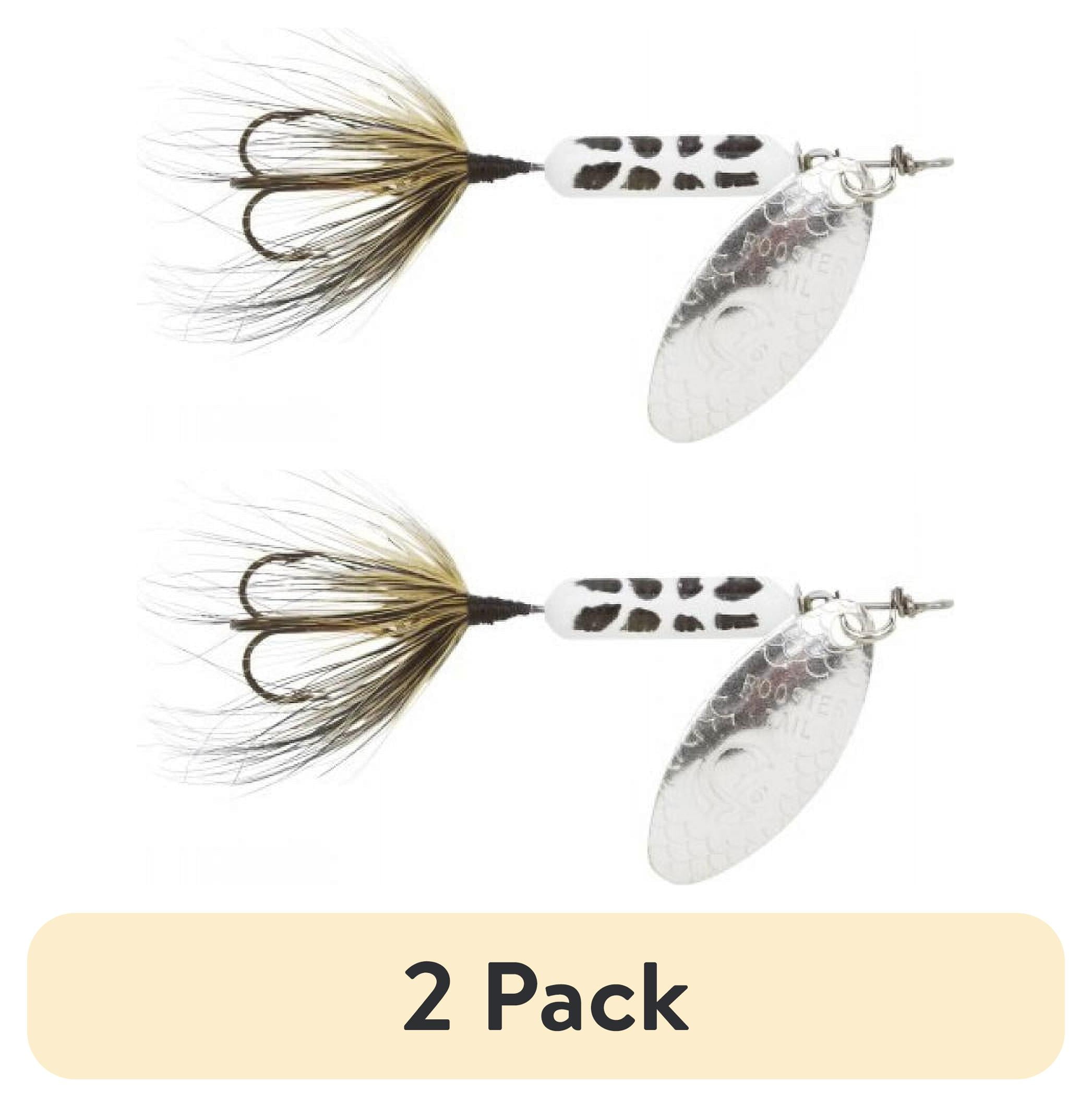 (2 pack) Yakima Bait Original Rooster Tail, Inline Spinnerbait Fishing Lure, 1/16 oz