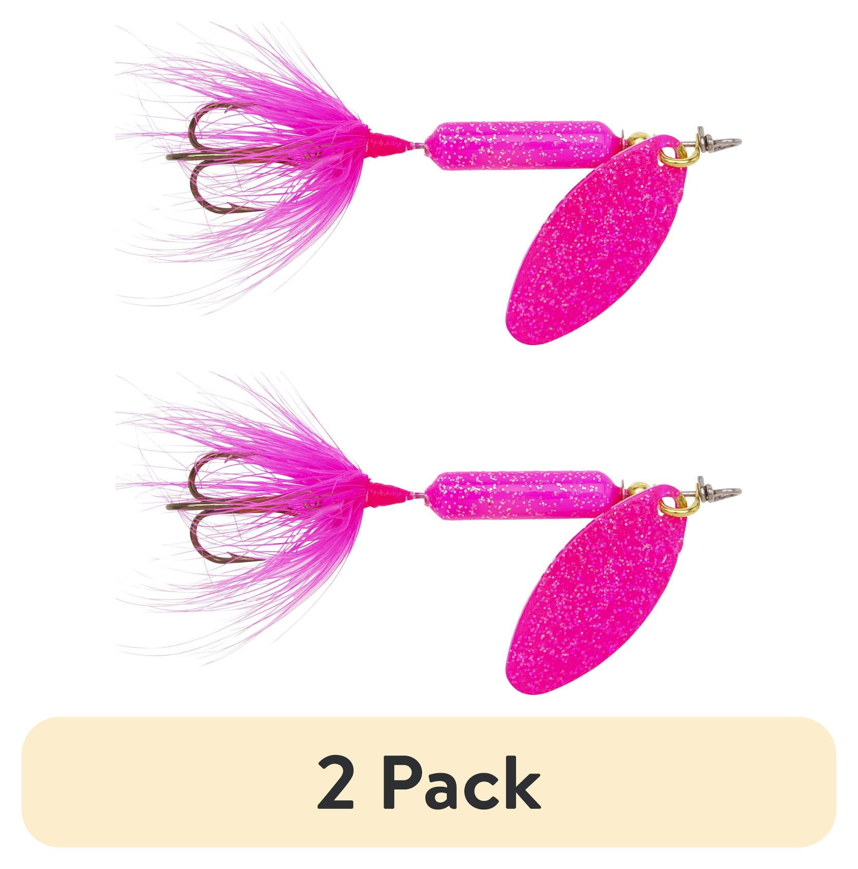 Yakima Bait Flash Glo Casting Spinner Pink Fluorescent Lure