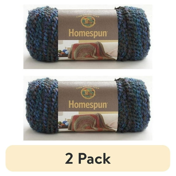 (2 pack) Yarn Homespun Lagoon