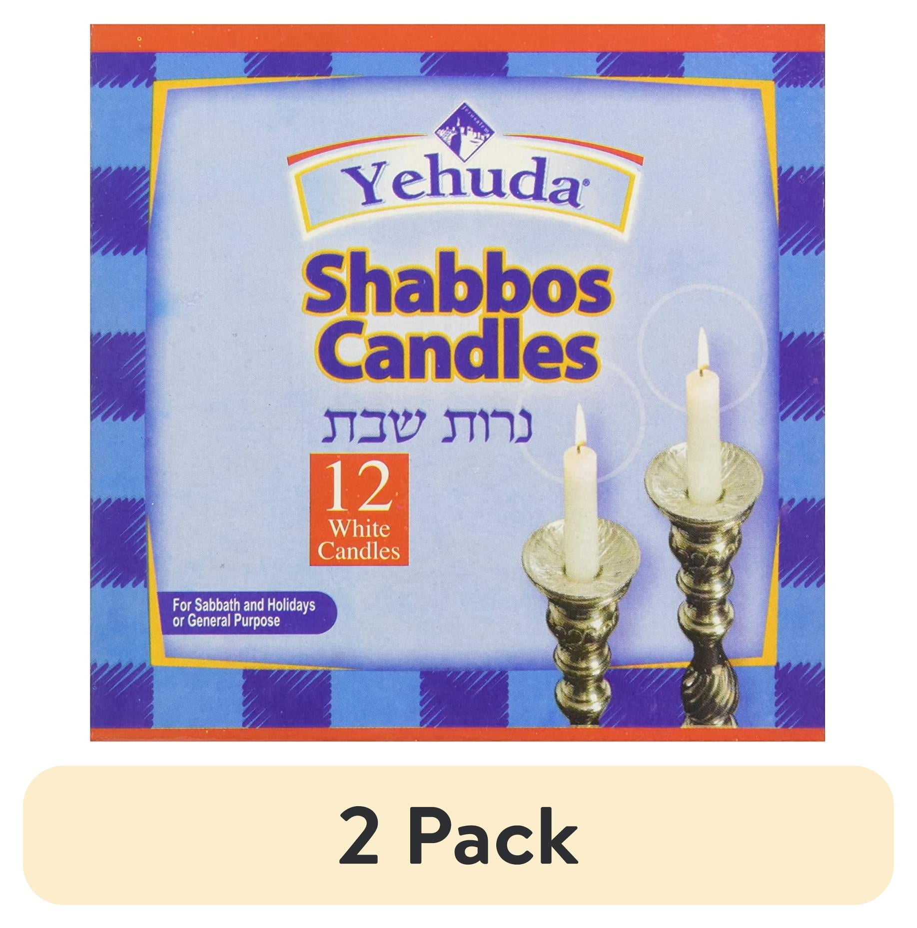 (2 pack) Yehuda Sabbath Candles,12ct
