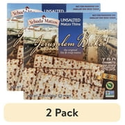(2 pack) Yehuda Matzo Thins Unsalted, 10.5 Oz