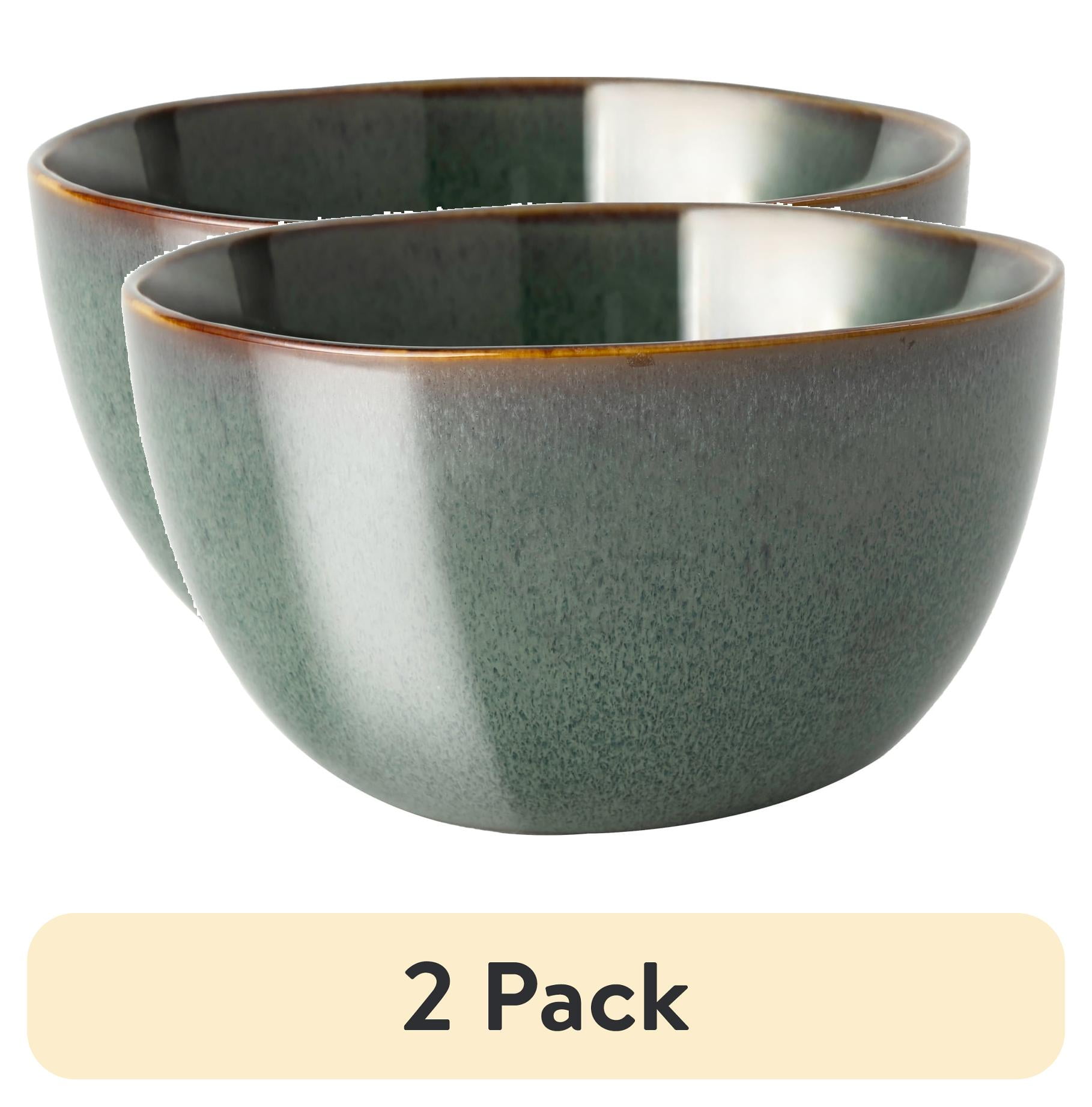 (2 pack) Yellowstone Dutton Reactive Ceramic Cereal Bowl