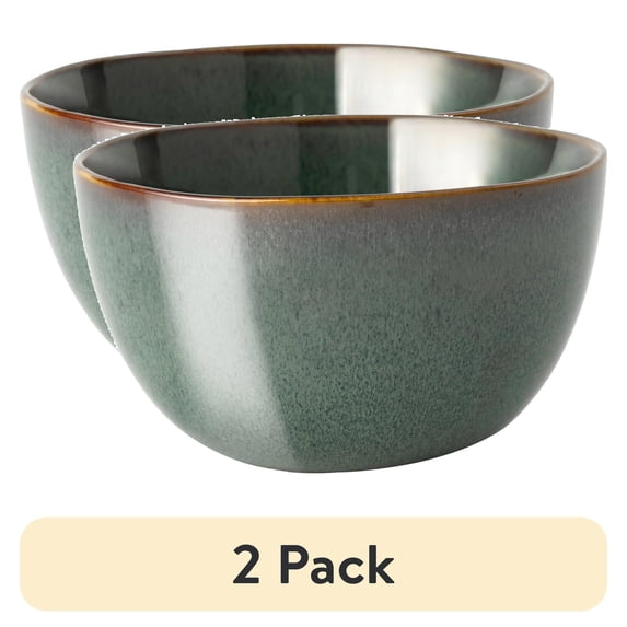 (2 pack) Yellowstone Dutton Reactive Ceramic Cereal Bowl