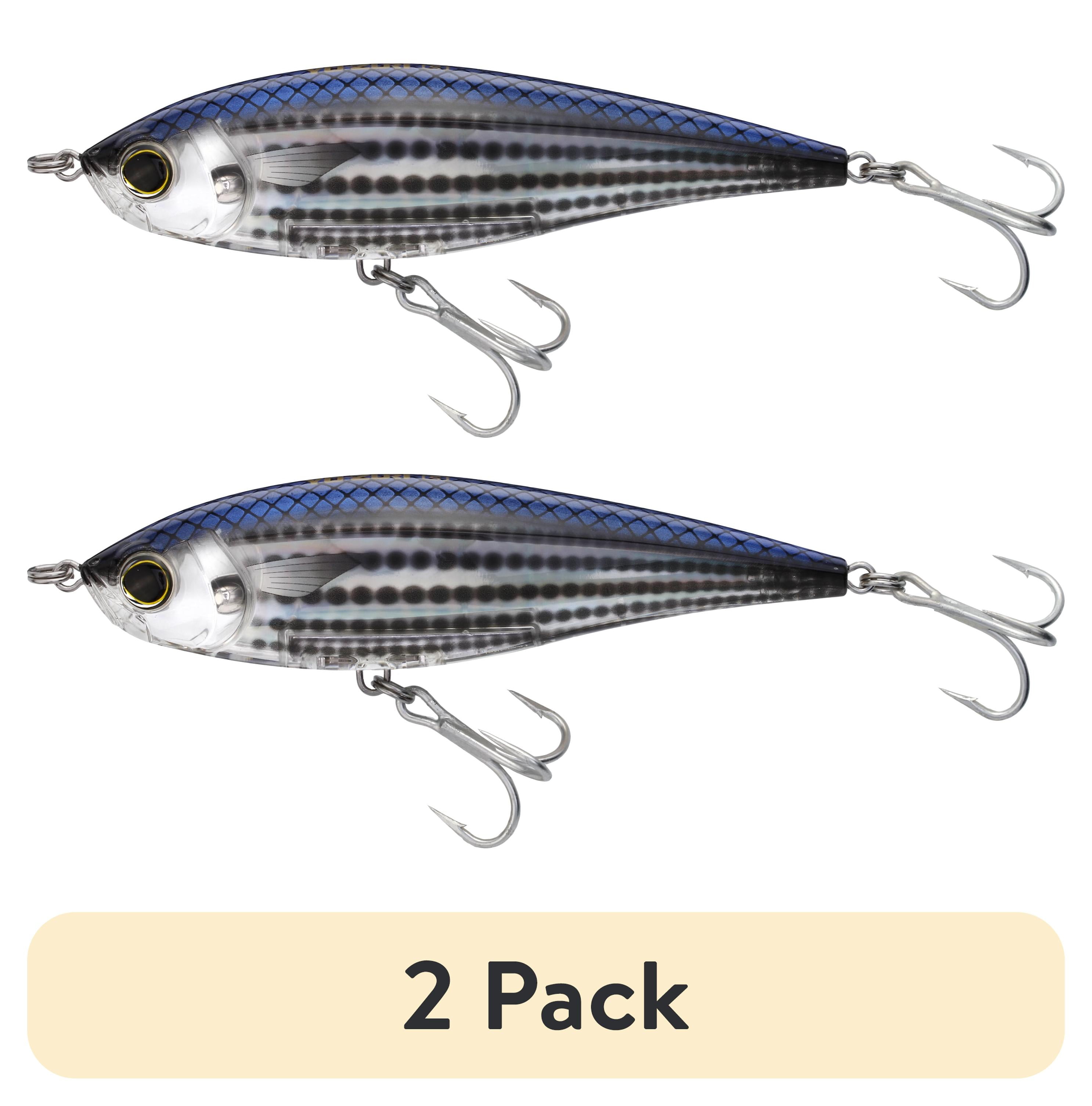(2 pack) Yo-Zuri 3D Inshore Twitch Bait 4-3/8" Mullet Slow Sinking Hard Bait Lure