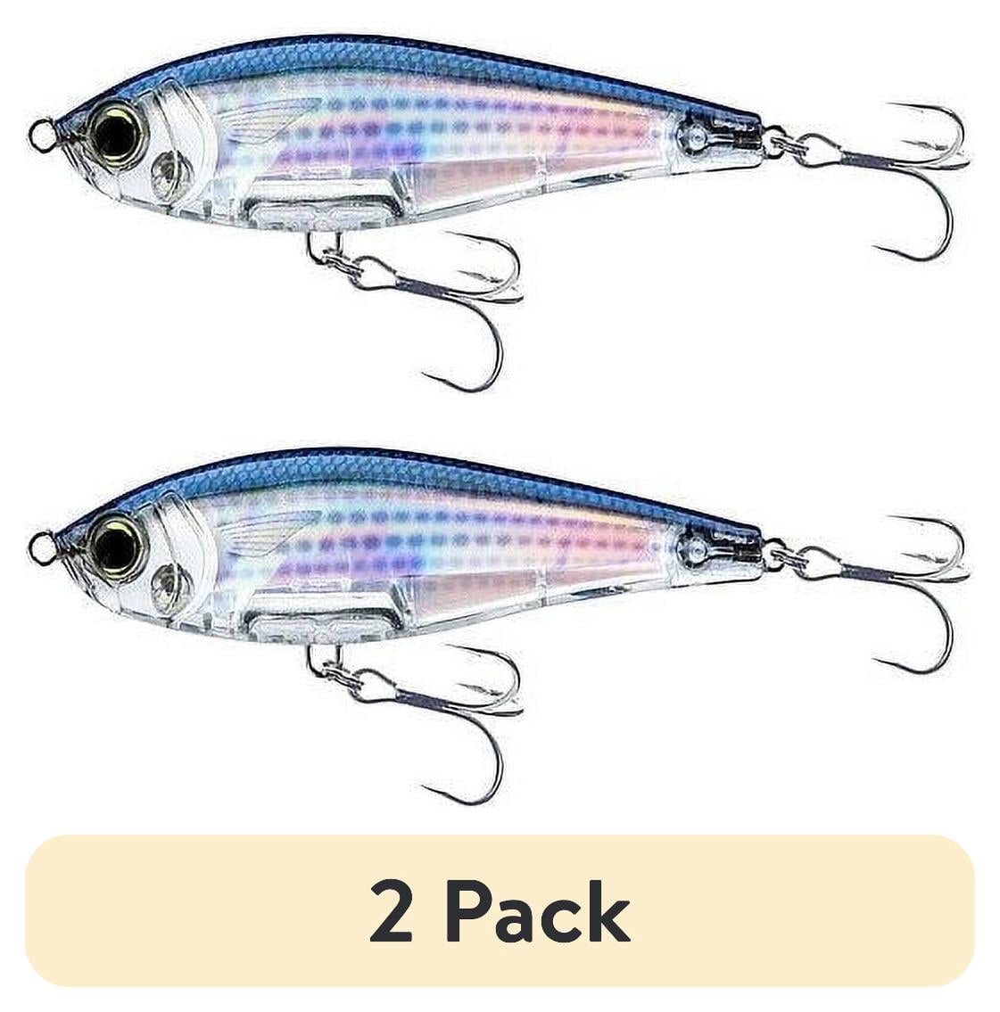 (2 pack) Yo-Zuri 3D Inshore Twitch Bait, Hard Bait Lure, 2 3/4" Mullet