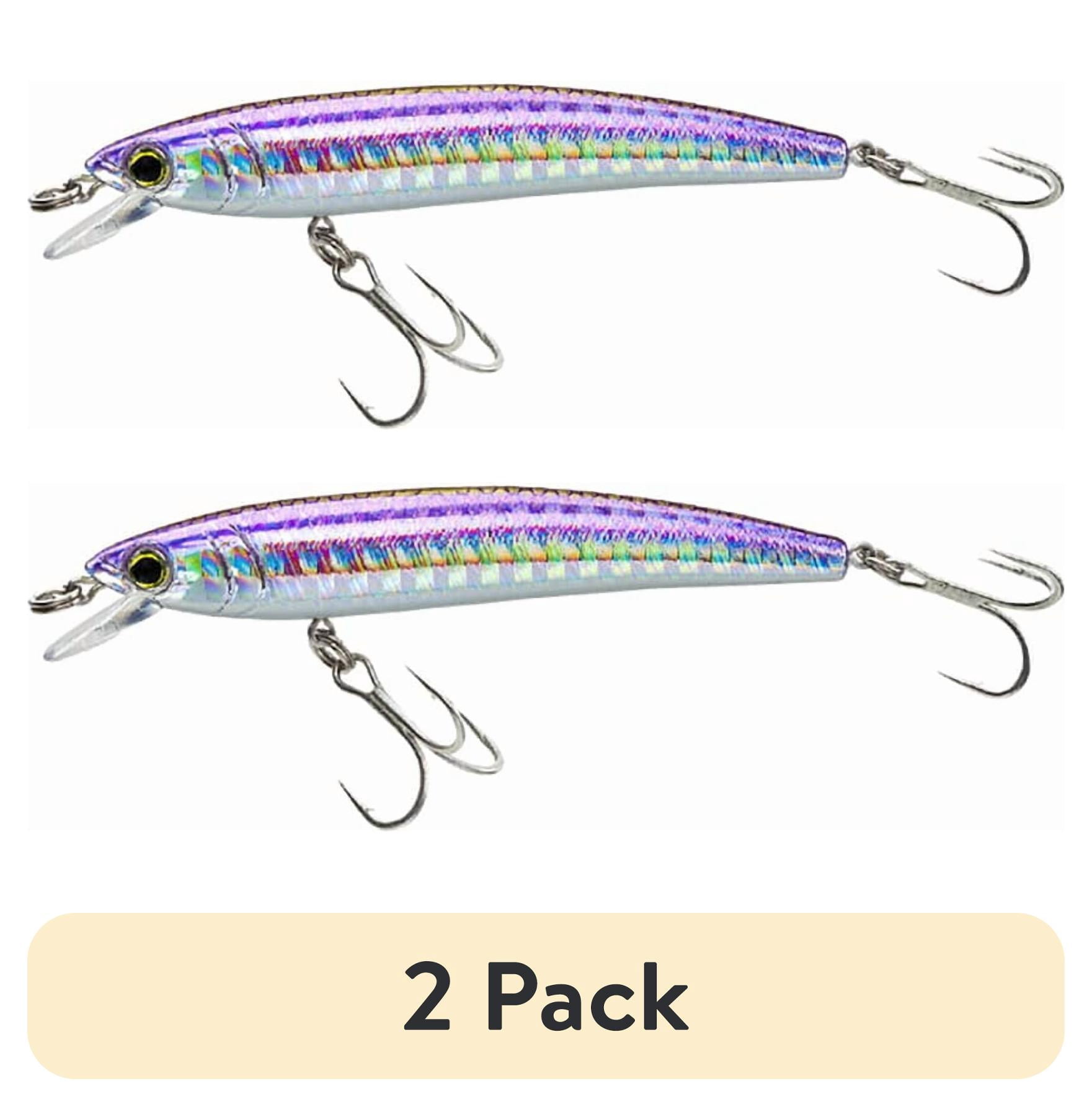 (2 pack) Yo-Zuri Pins Minnow (F), 50mm, 2", Hard Bait Lure