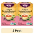 thumbnail image 1 of (2 pack) Yogi Tea Echinacea Immune Support, Organic Herbal Tea Bags, 16 Count, 1 of 19