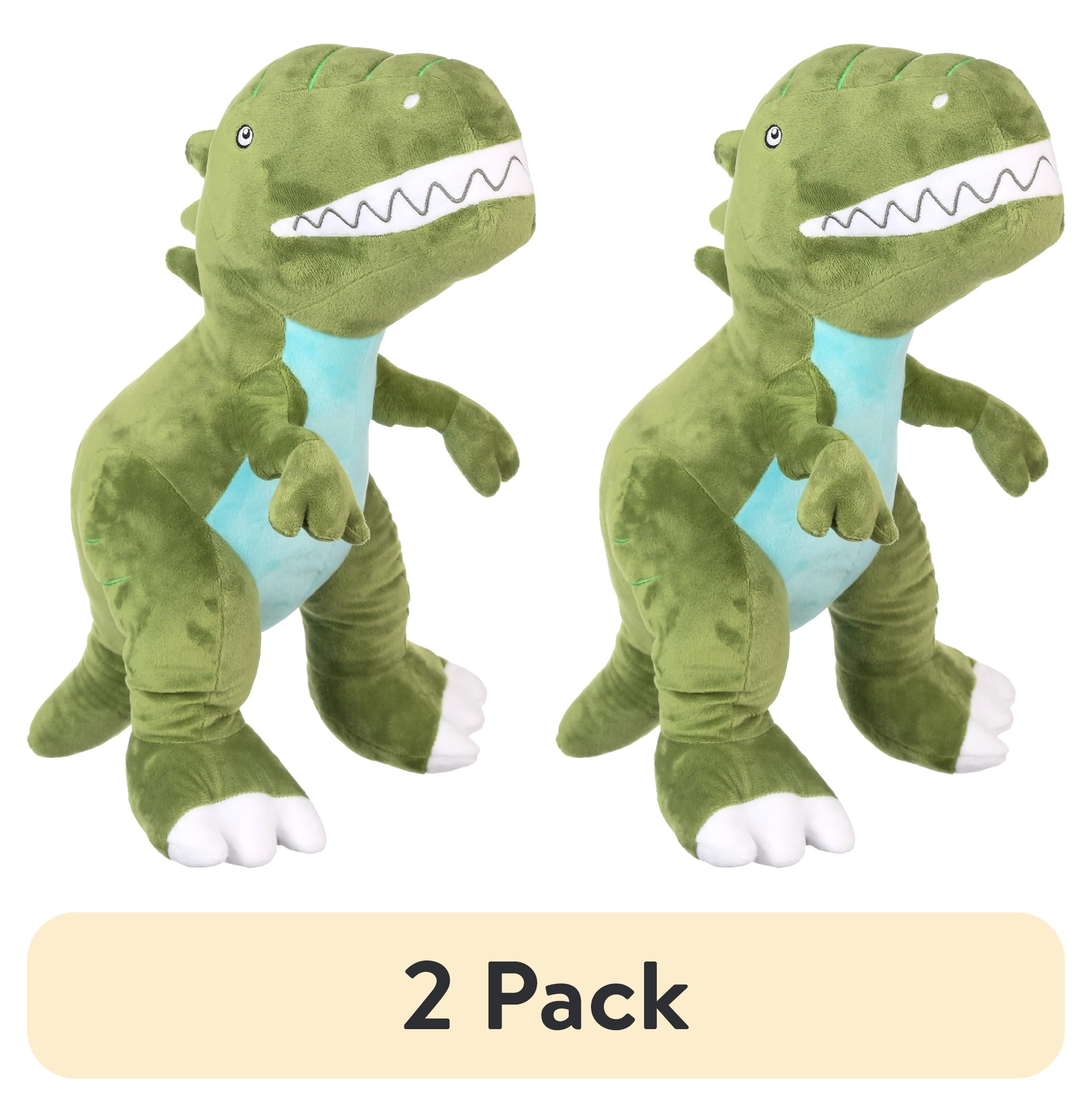 (2 pack) Your Zone Kids 3D Plush Figural Decorative Pillow, Dinosaur, 1 Piece