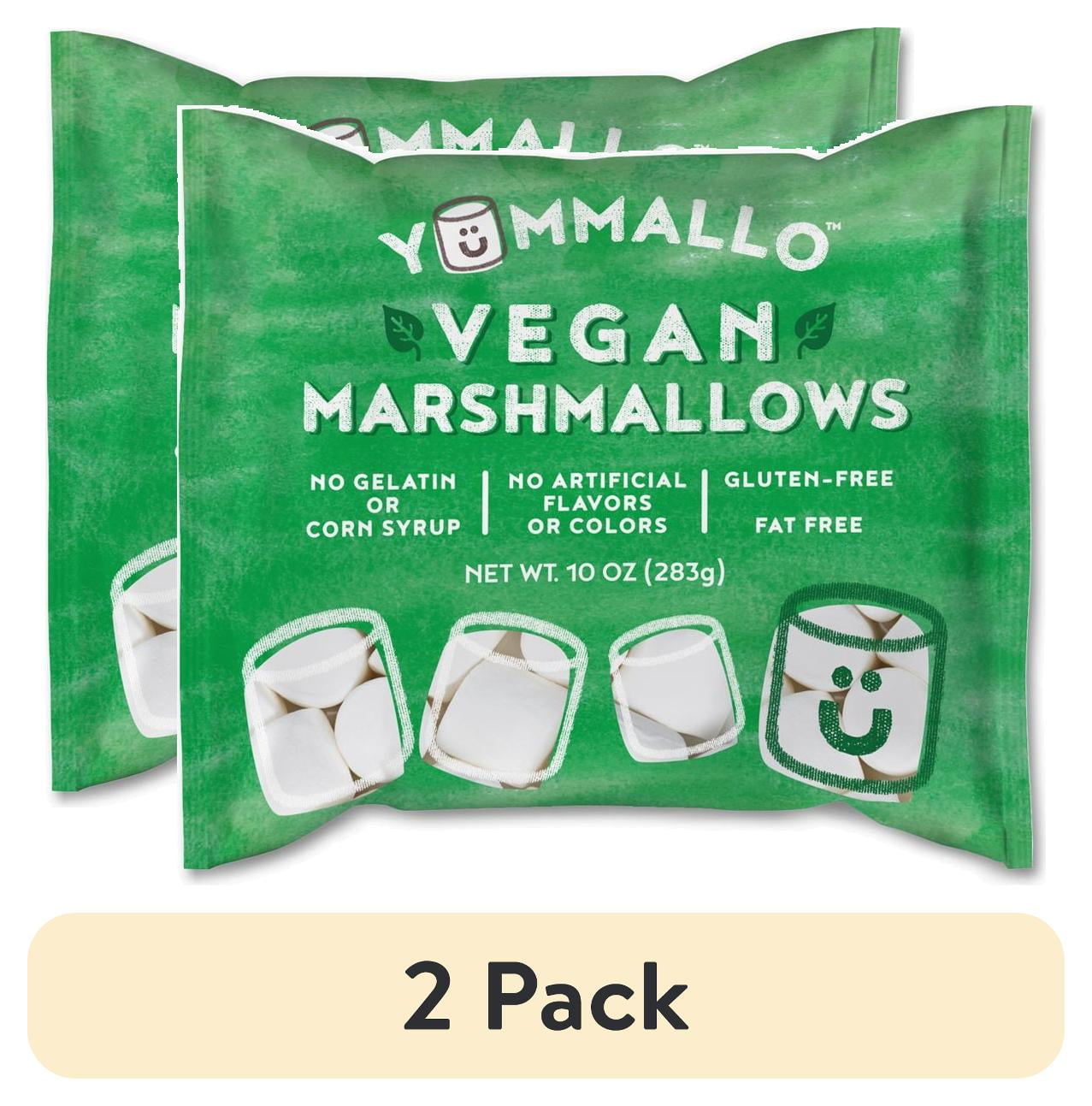 (2 pack) Yummallo Vegan Marshmallows, 10 oz (283 g)