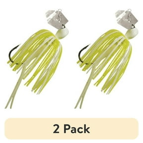 (2 pack) Z-Man Chatterbait Micro 1/8oz Chartreuse/White