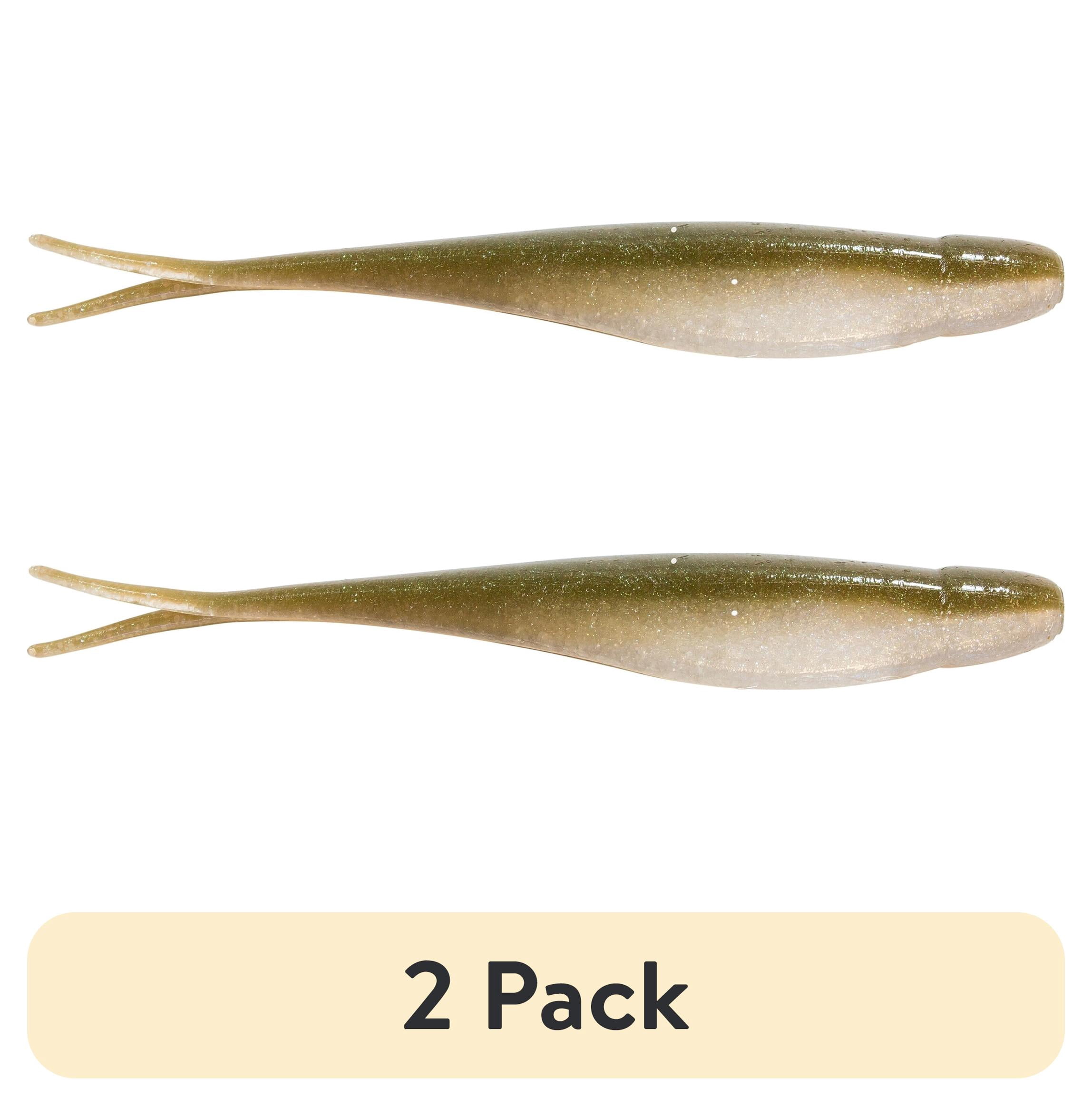 (2 pack) Z Man Scented Jerk ShadZ 4'' Shiner 5pk