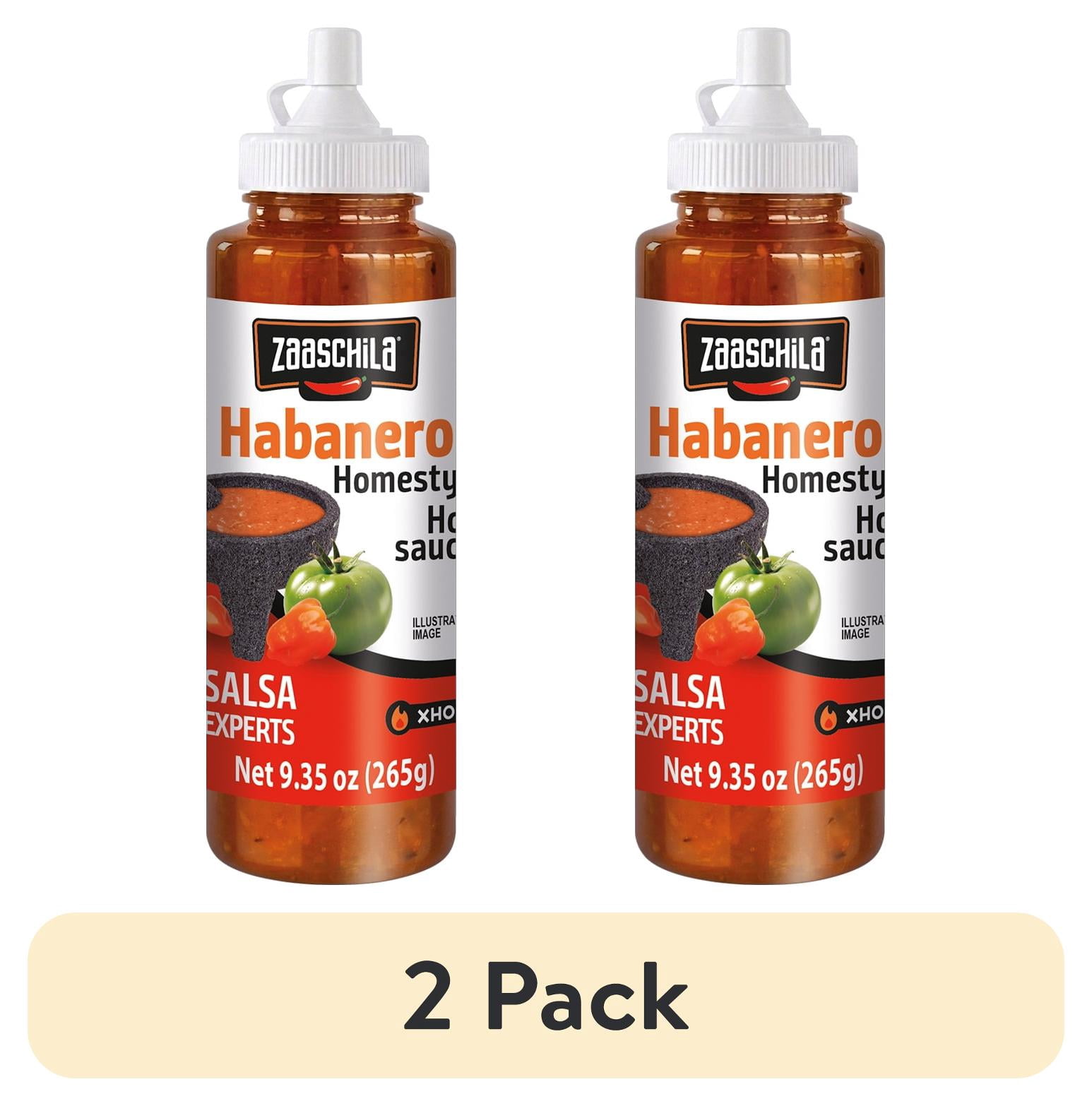 (2 pack) Zaaschila Habanero Real Mexican Salsa, 265 G