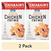 (2 pack) Zatarain's Southern Buttermilk Chicken Fry Mix, 22.0 oz Box