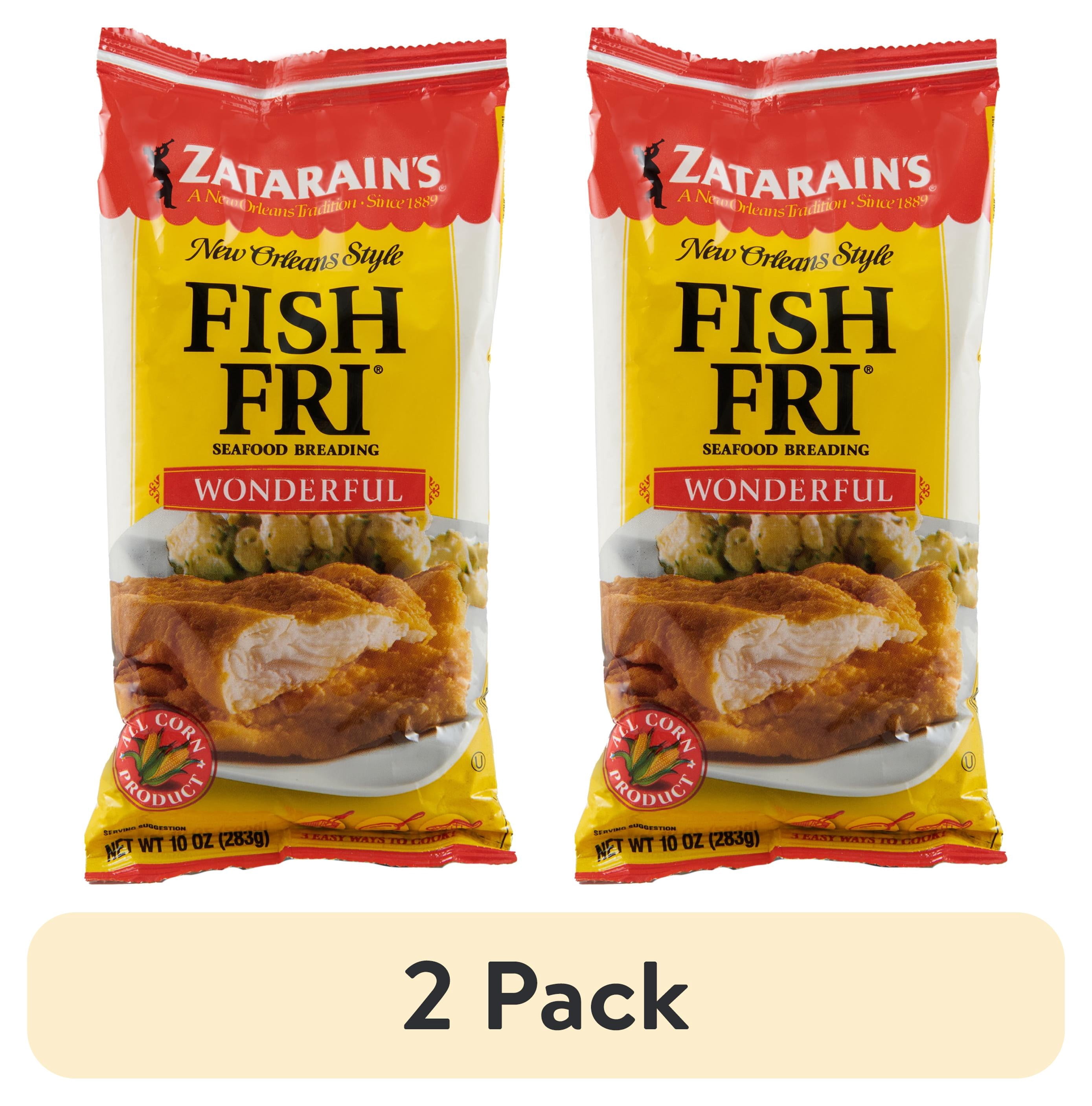Zatarain's Wonderful Fish Fri, 10.0 oz Bag - Walmart.com