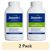 (2 pack) Zeasorb Antifungal Athlete's Foot Powder, 2.5oz, 1 Count