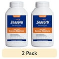 thumbnail image 1 of (2 pack) Zeasorb Excess Moisture Control Super Absorbent Foot & Body Powder, Dermatologist Recommended, Friction-Fighting Formula with Patented Odor Control Technology, 2.5 oz bottle, 1 of 4
