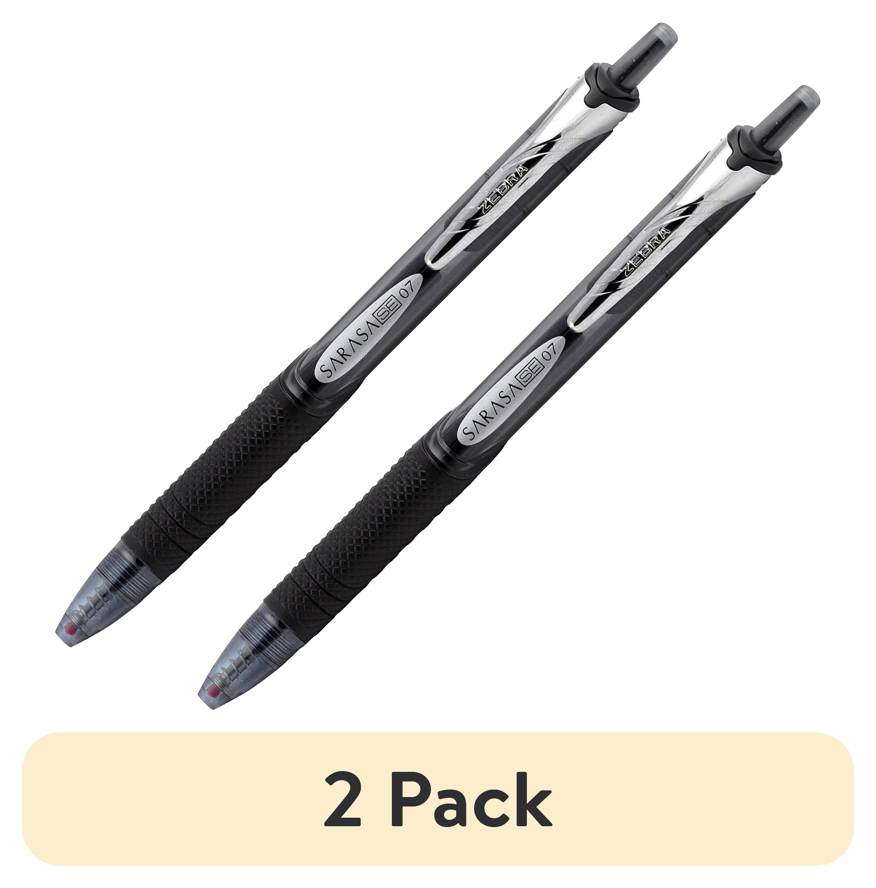Se Pen (2 pack) Zebra Pen, ZEB46410, Sarasa SE Gel Retractable Pens - Walmart.com