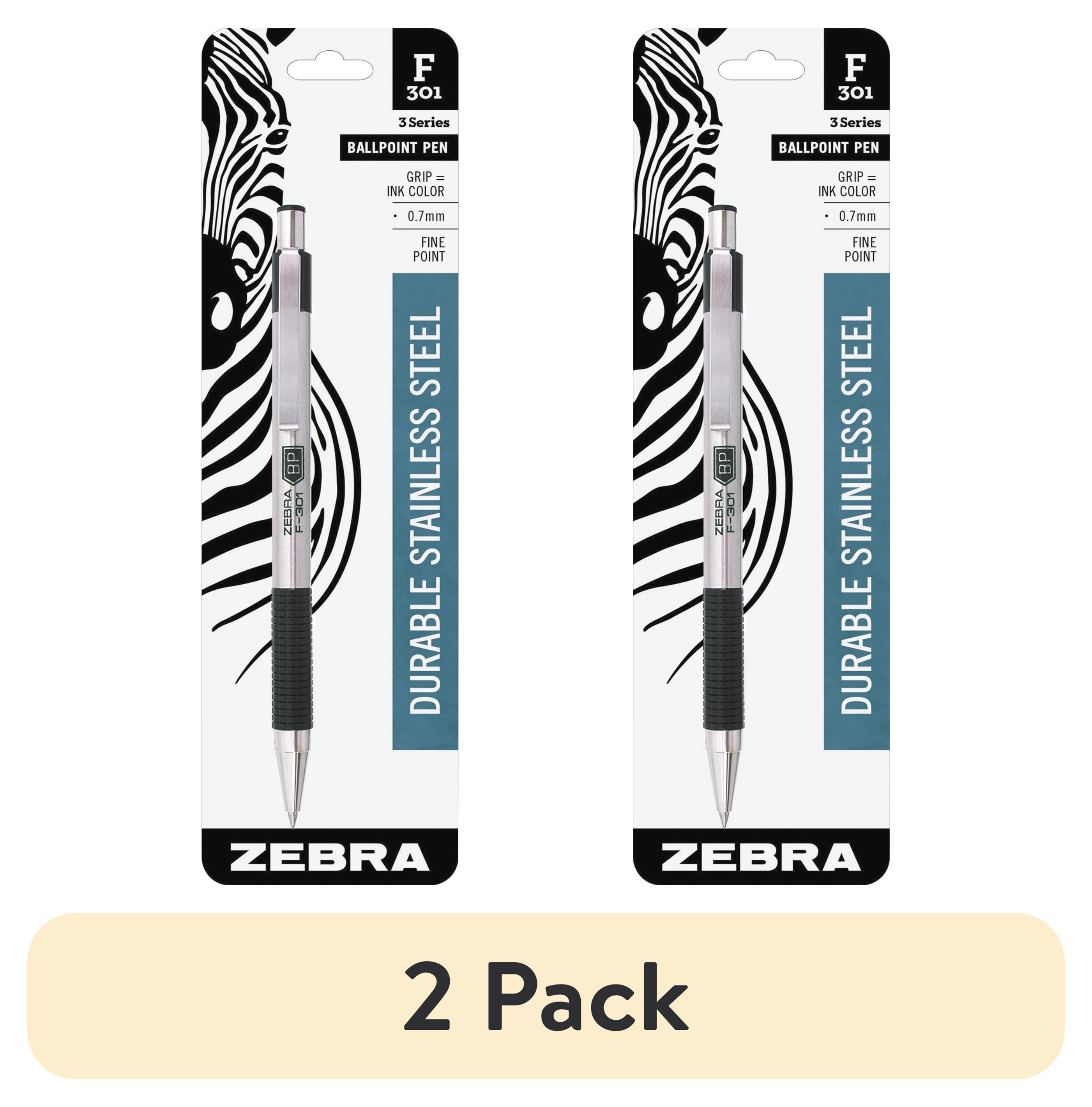Zebra Pen X-701 Tactical Kugelschreiber – 0,7 Mm, Schwarze Tinte, Mit Zusatzminen & Schlüsselband